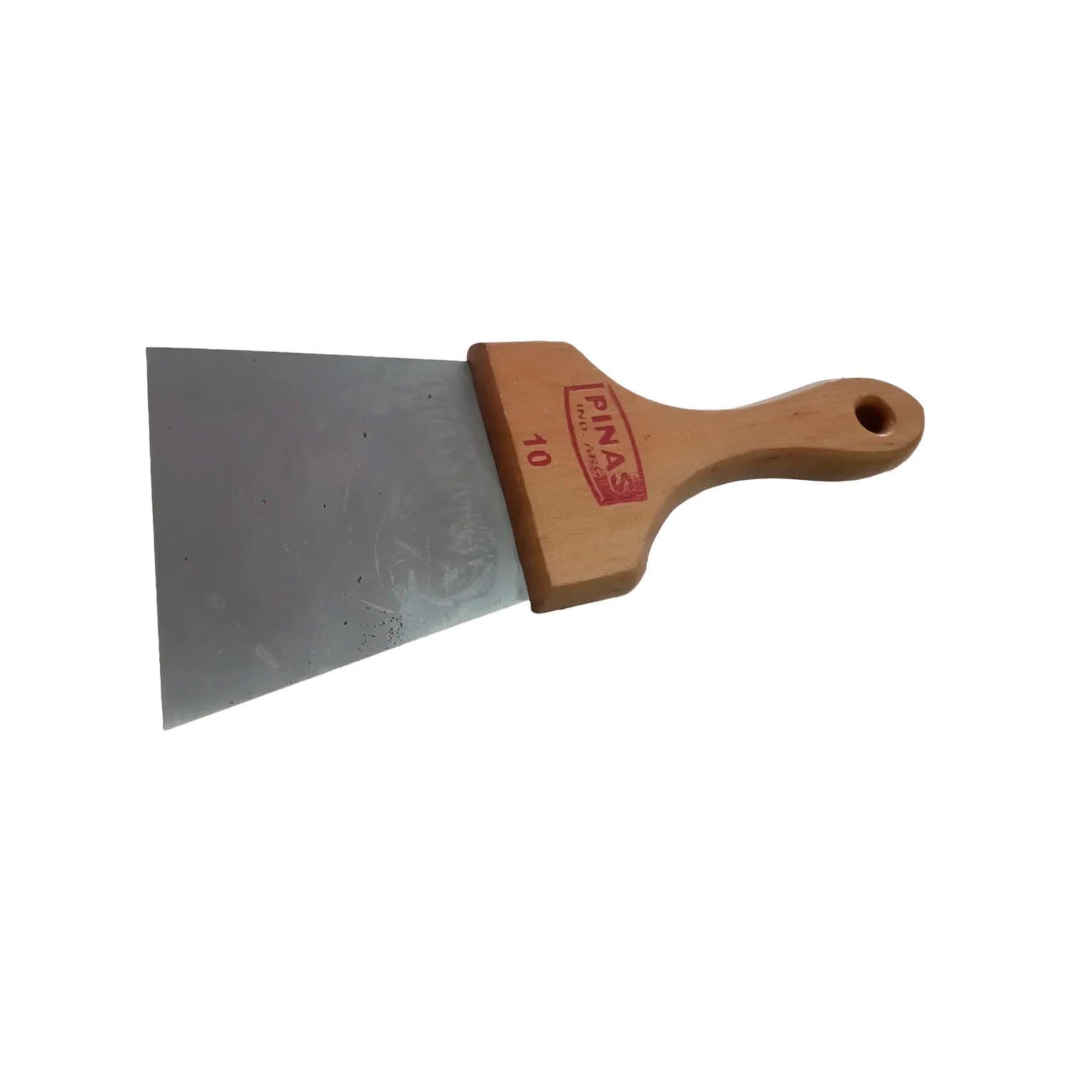 Espátula Profesional N°10 Mango Madera Pinas