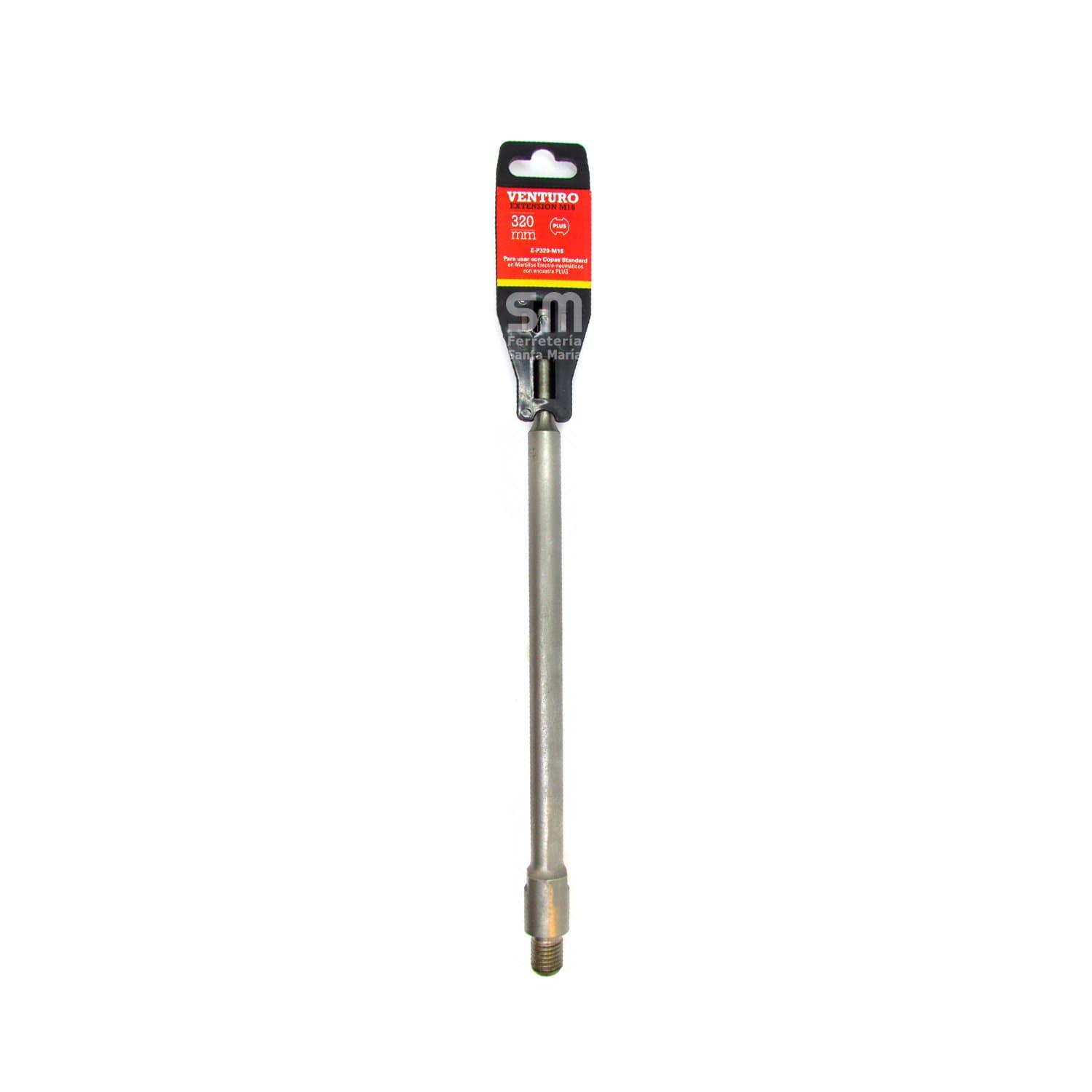 Vástago Extensión Sds Plus Venturo M16x 320mm P/ Copa Widia