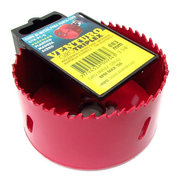 Sierra Copa Bimetal Ø 83mm Giro Triplex Venturo Aliafor Gtr