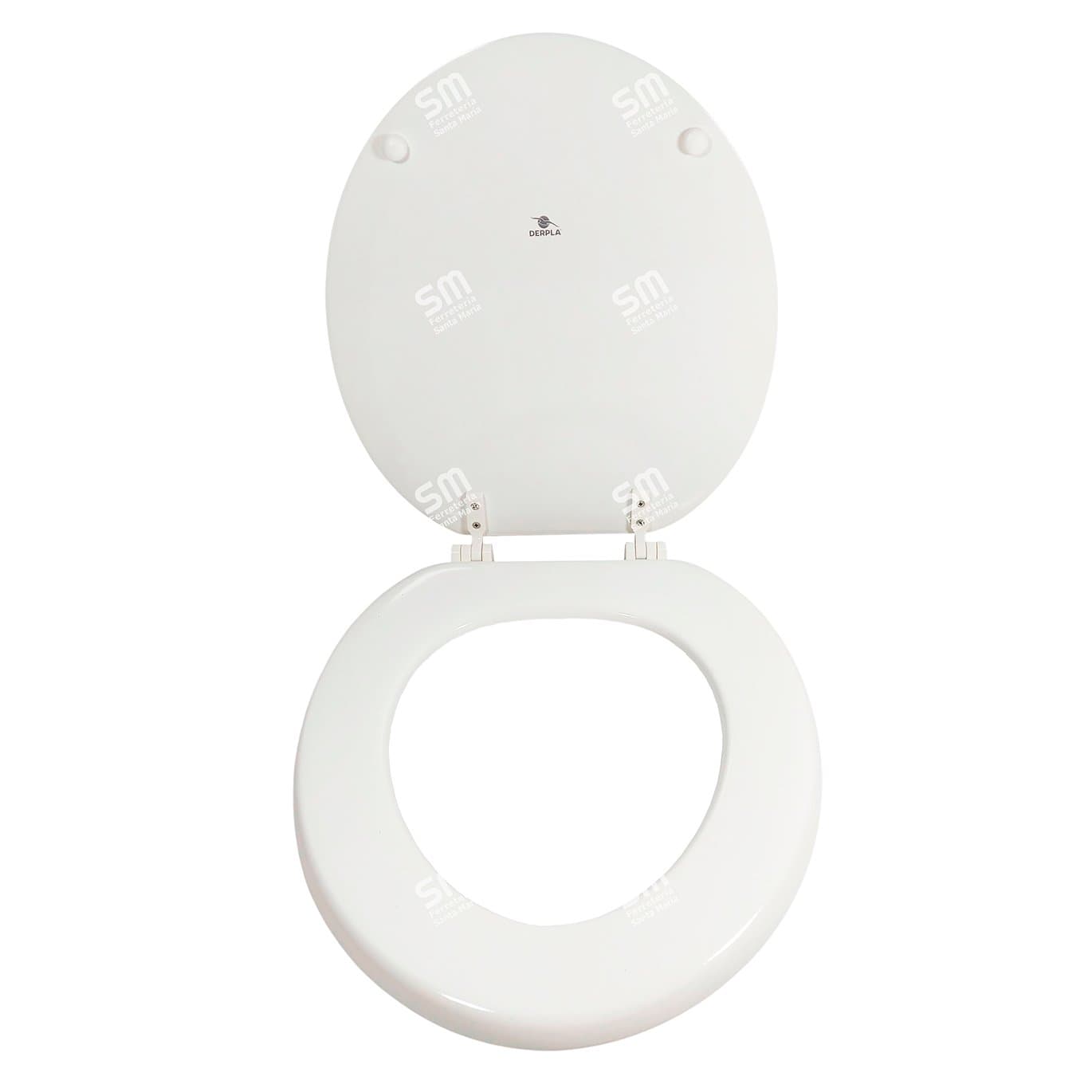 Asiento Derpla Fl Blanco H. Nylon para Inodoro Florencia