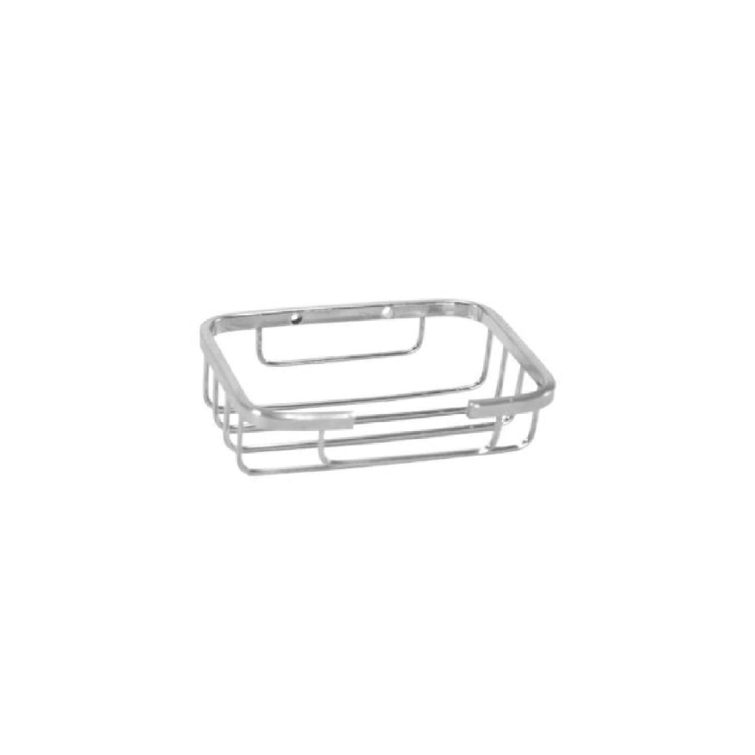 Jabonera Rectangular 11x8cm Acero Inoxidable Daccord