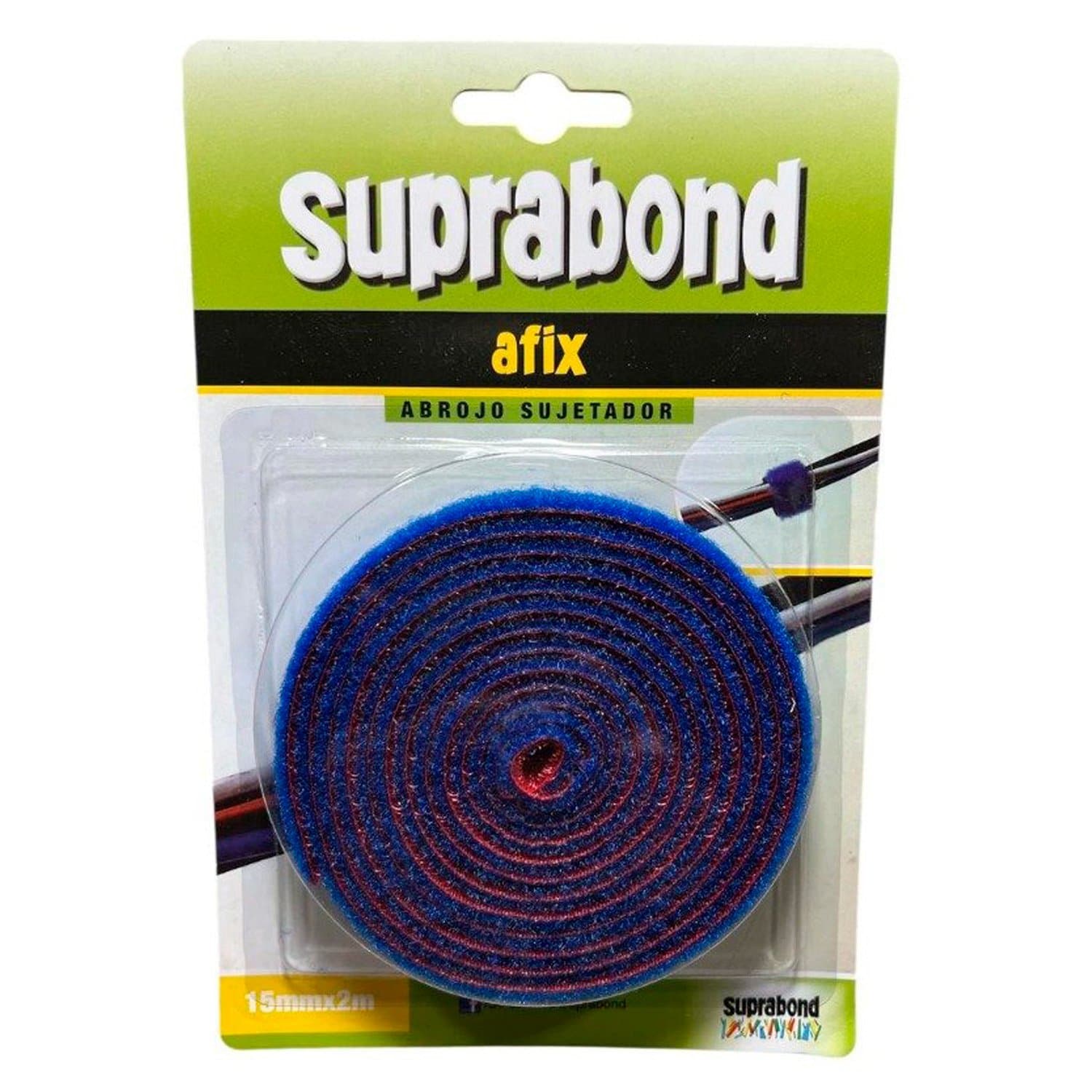 Abrojo Bifaz Sujetador Ancho 1,5cm X Largo 2m Suprabond