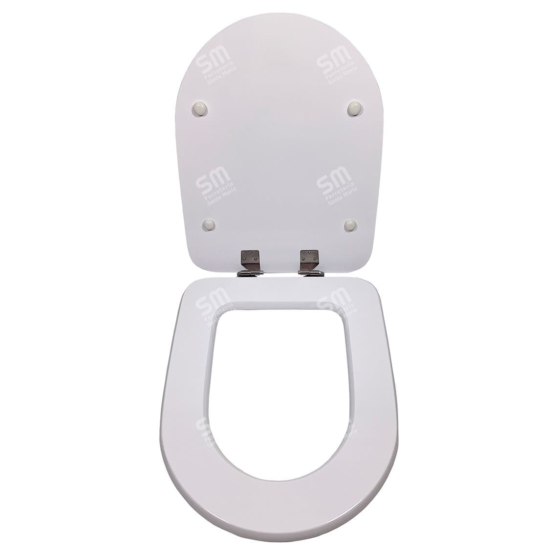 Asiento Fadas Blanco para Inodoro Murano