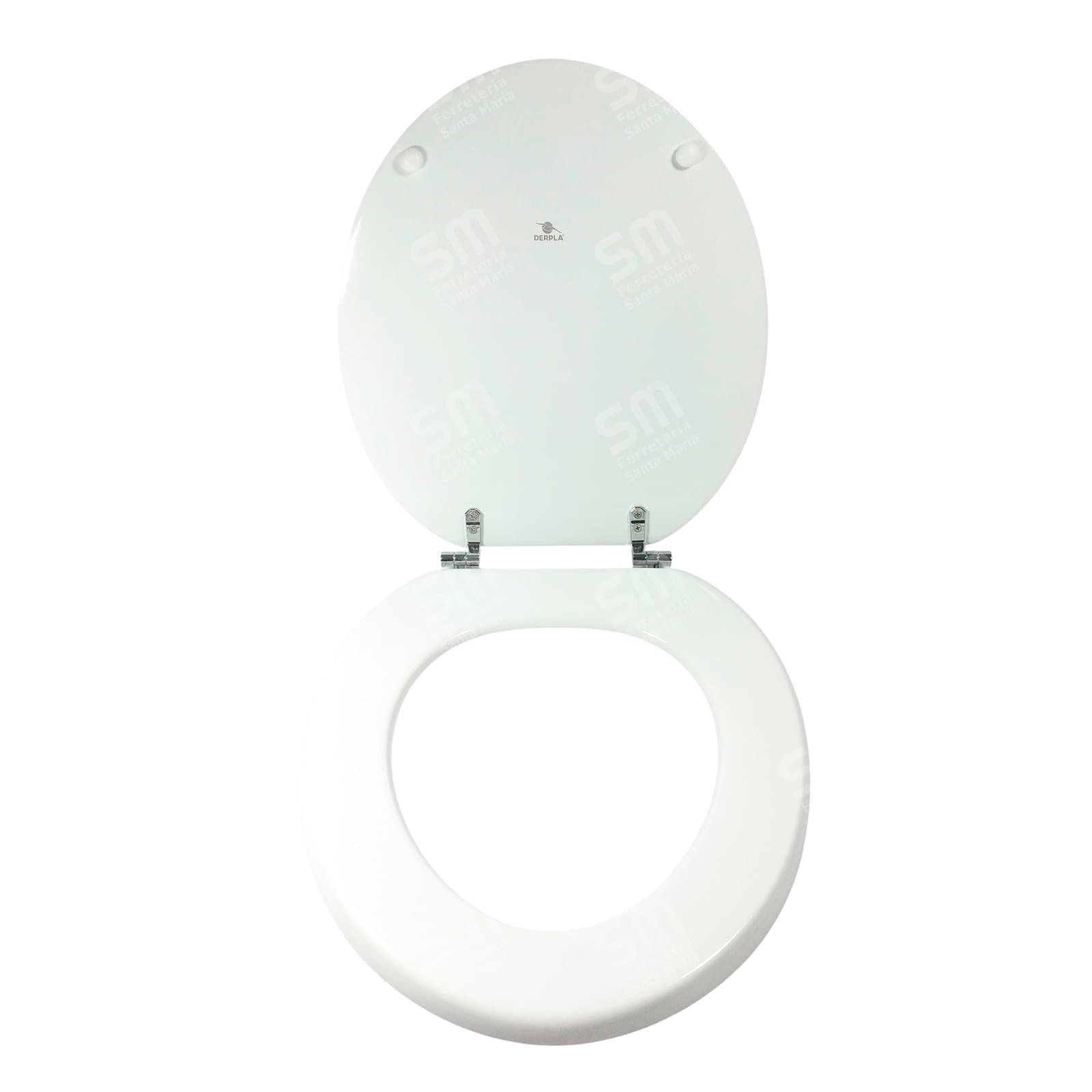 Asiento Derpla Fl Blanco para Inodoro Florencia