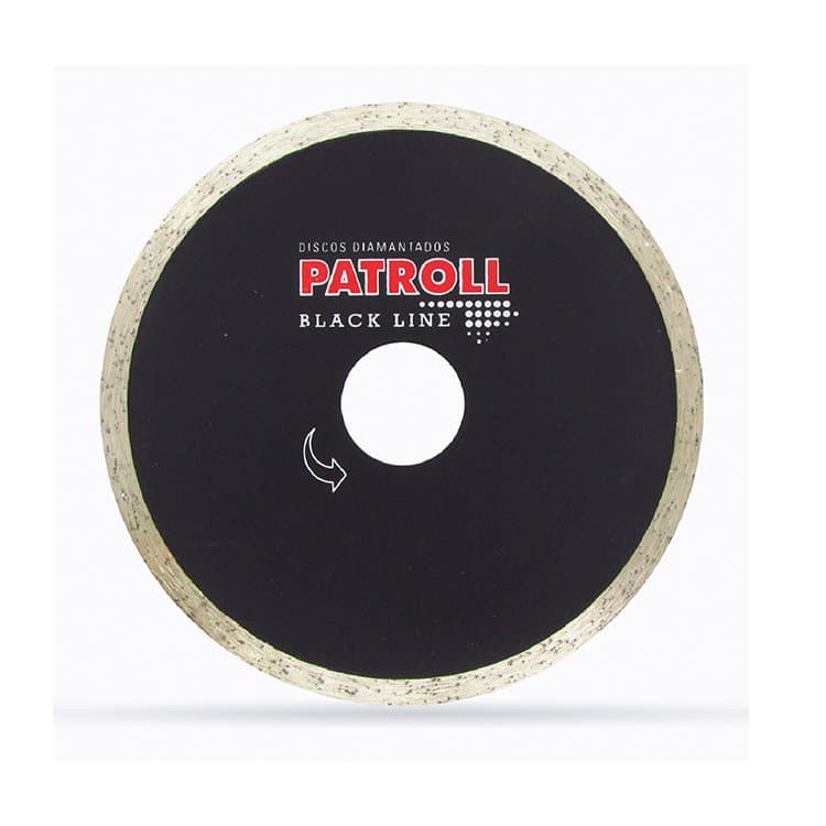 Disco Diamantado Continuo 115mm Patroll Black Line Aliafor