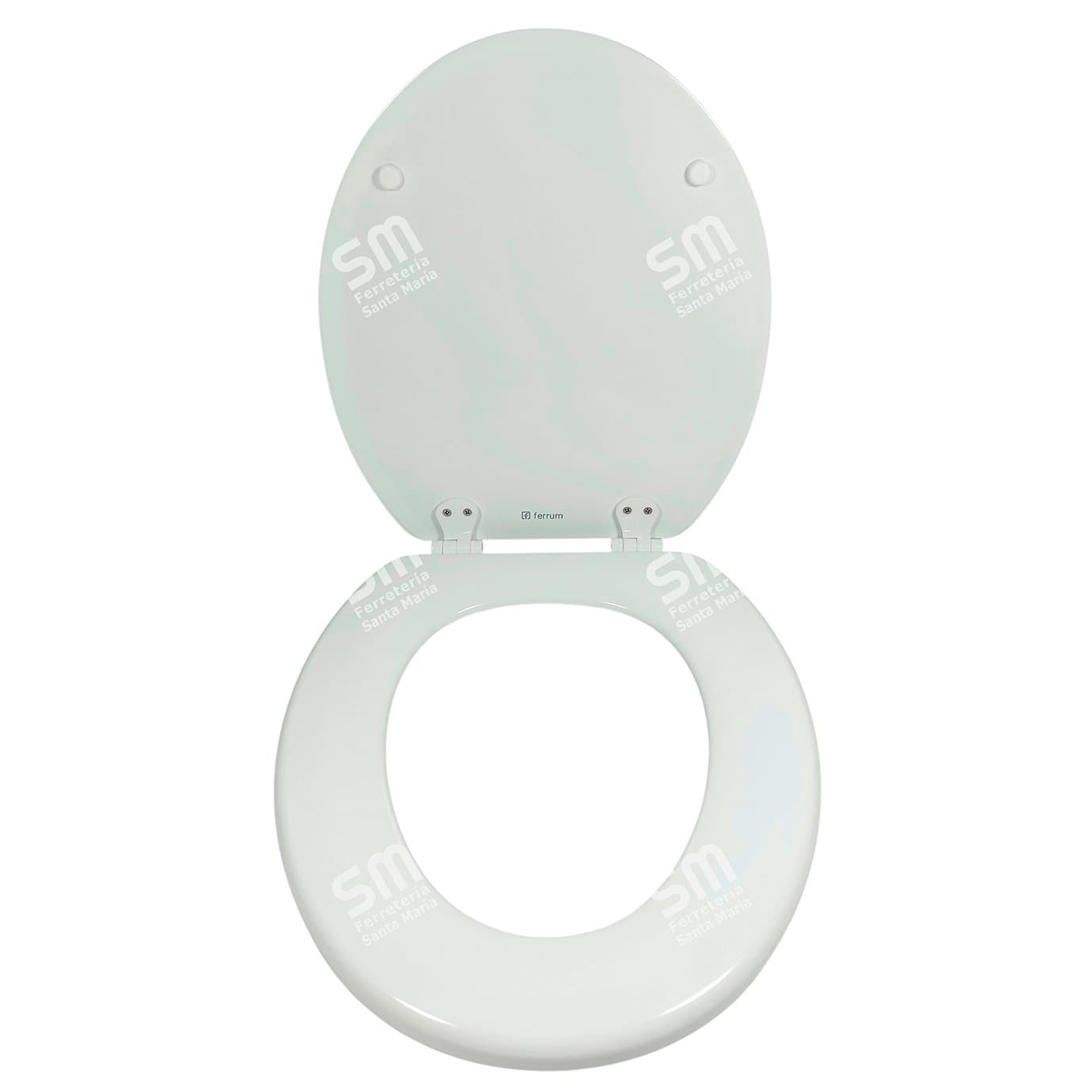 Asiento Ferrum Tfx Blanco H. Nylon Universal Redondo