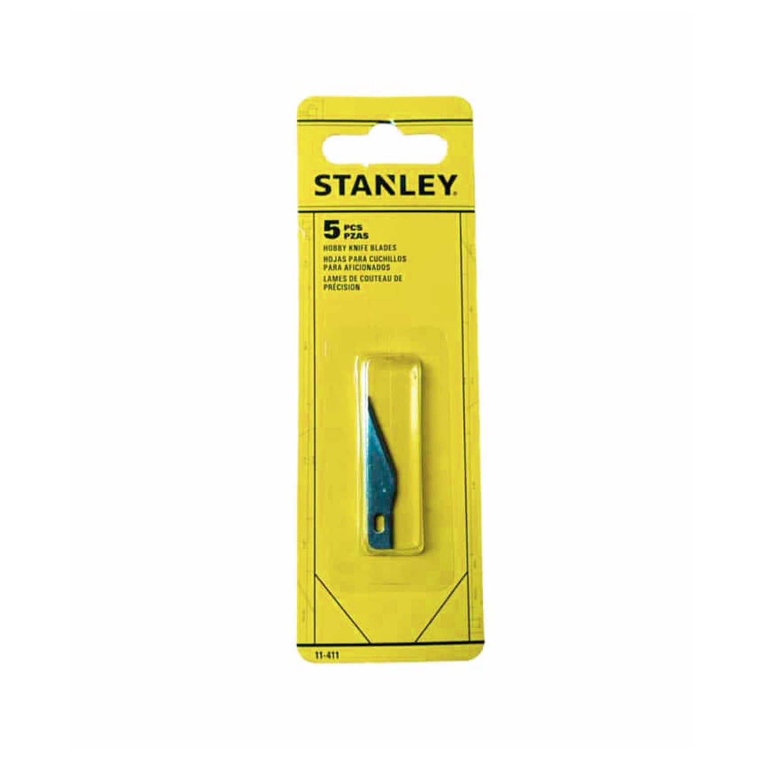 Repuesto Stanley 11-411 X 5 Hojas P/ Cutter Bisturi 10-401