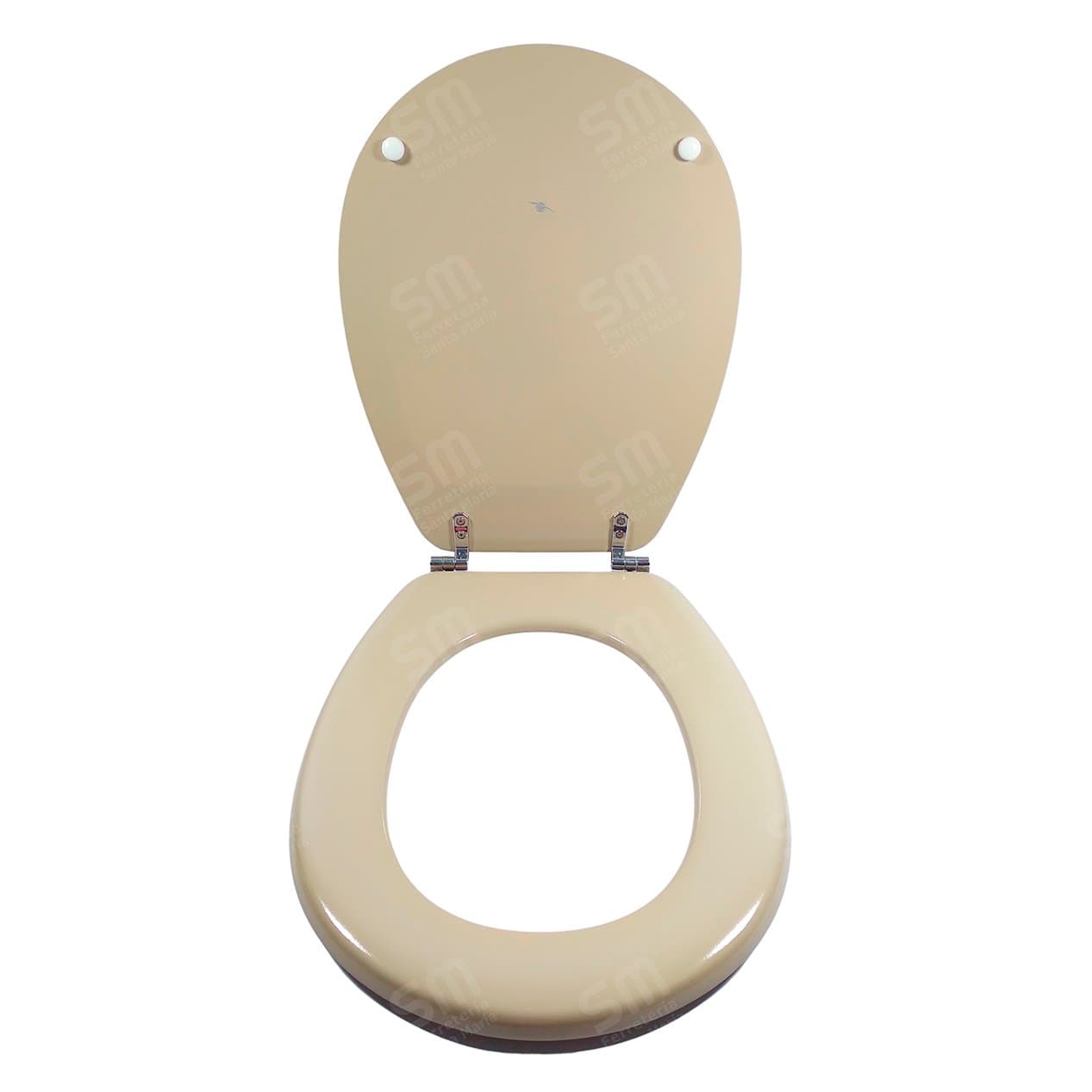 Asiento Derpla Pi Beige para Inodoro Pilar