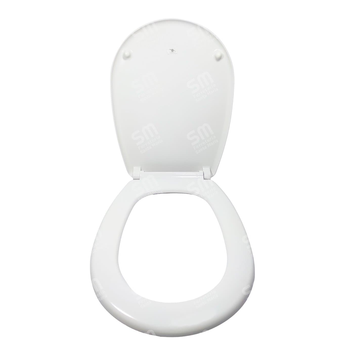 Asiento Derpla Pi Blanco Cierre Suave para Inodoro Pilar