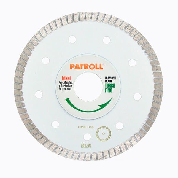 Disco Diamantado Porcelanato Aliafor Patroll Turbo Fino Trf 115mm