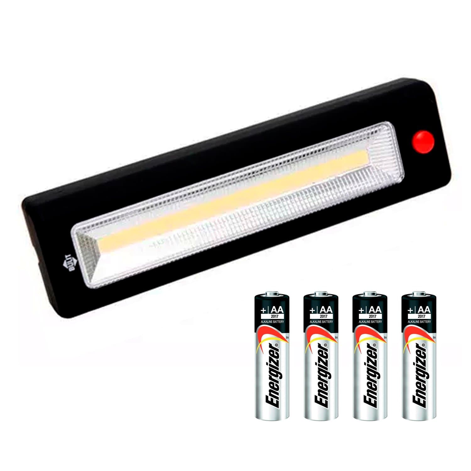 Linterna Luz Auxiliar 220 Lms C/gancho Imán + Pilas Bulit