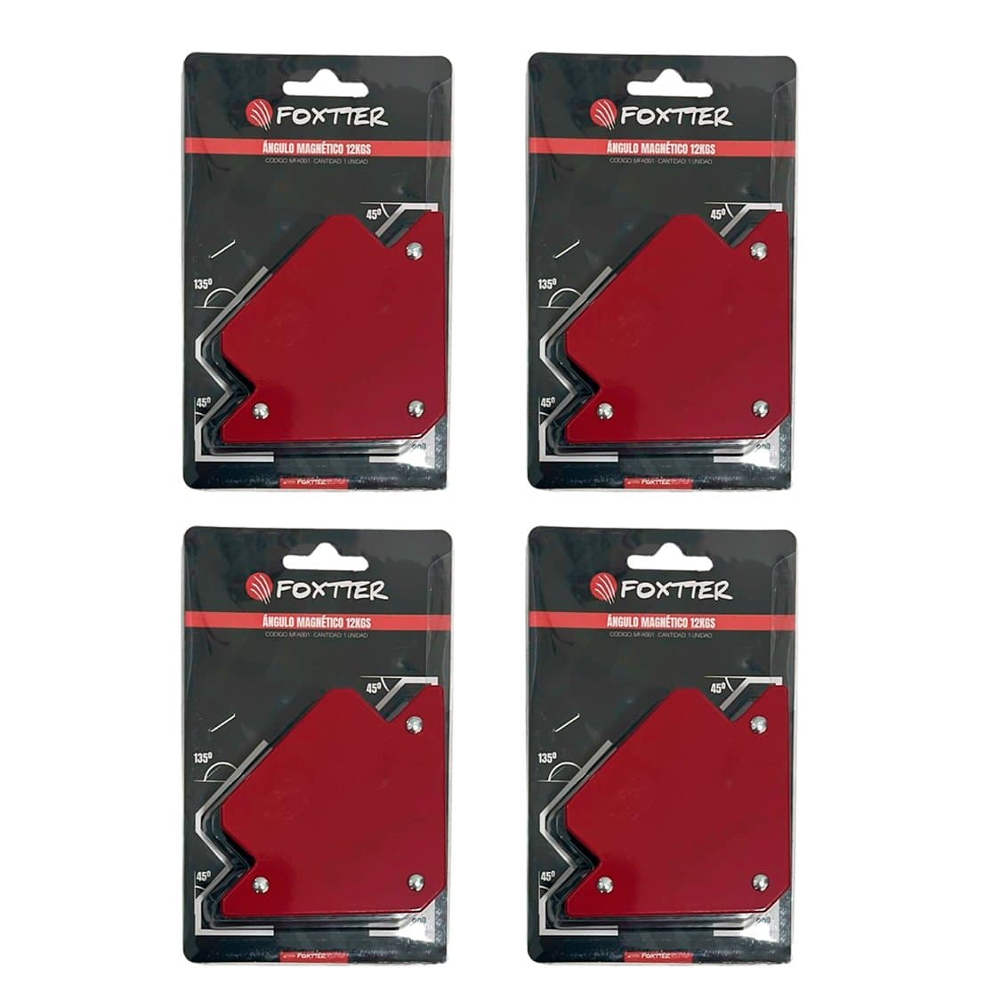 Escuadra Angulo Soporte Magnetico 3 Soldar 12kg X4