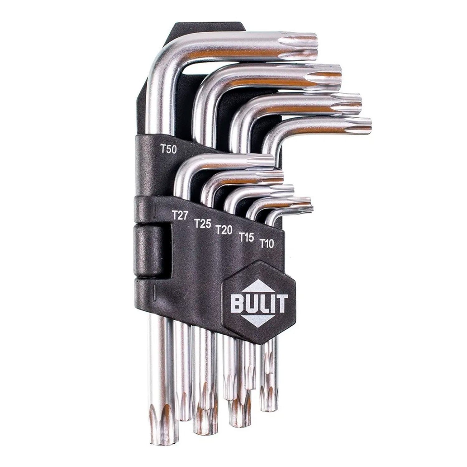 Llaves Torx Ac. Cromo Vanadio Bulit Set X 9 Pzas