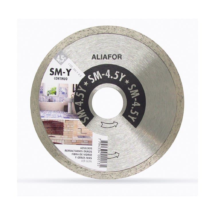 Disco Diamantado Continuo 115mm Aliafor