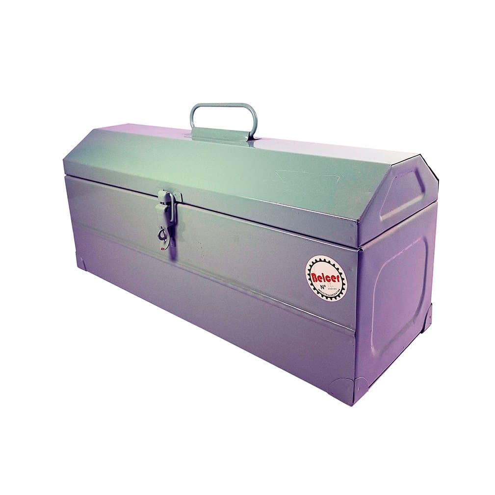 Caja P/ Herramientas Chapa Broche Metálico Belcer Hb N° 17 Gris
