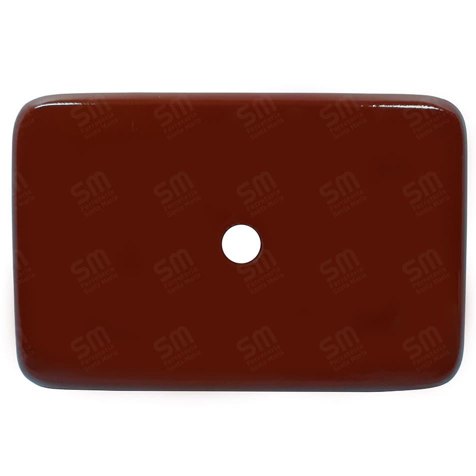 Tapa P/ Deposito Fadas Marron Mdf Laqueado