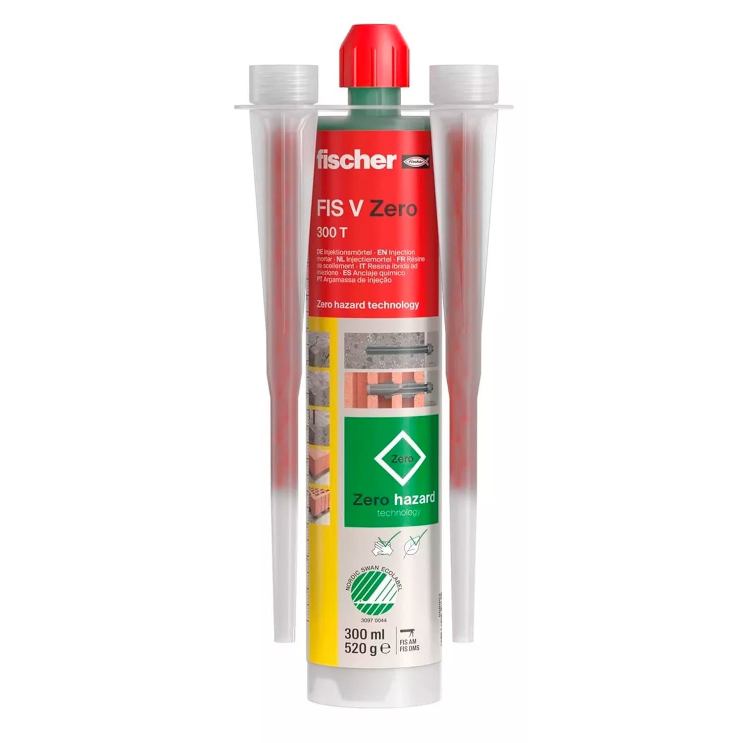Taco Anclaje Químico Fischer Fis V Zero 300 T Ecológico