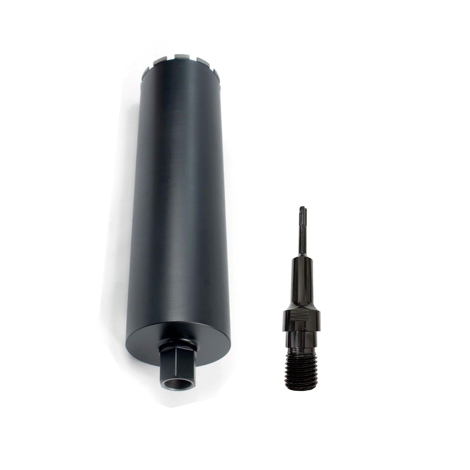 Mecha Corona Diamantada 122mm + Adaptador Sds Plus Aliafor