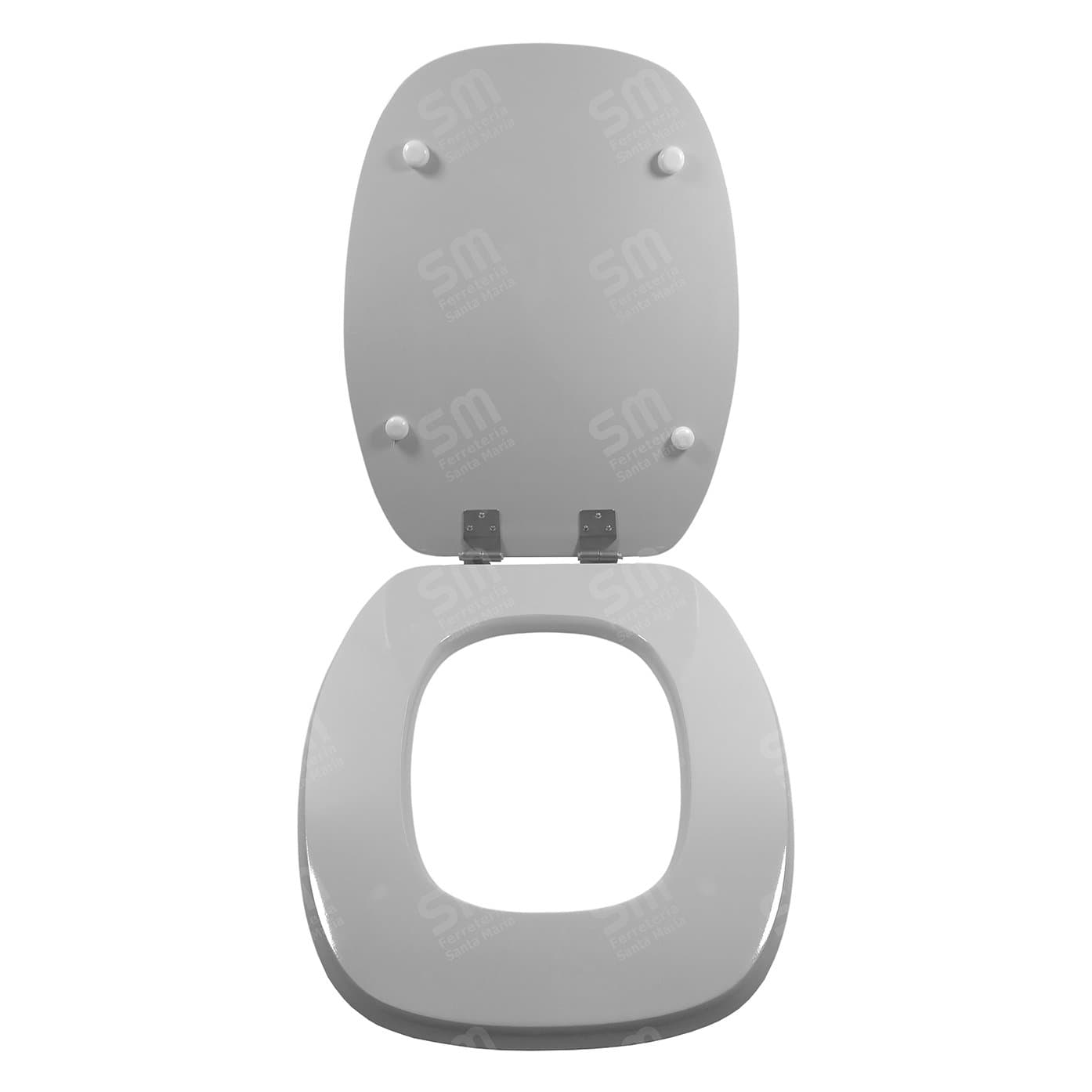 Asiento Fadas Gris para Inodoro Monaco
