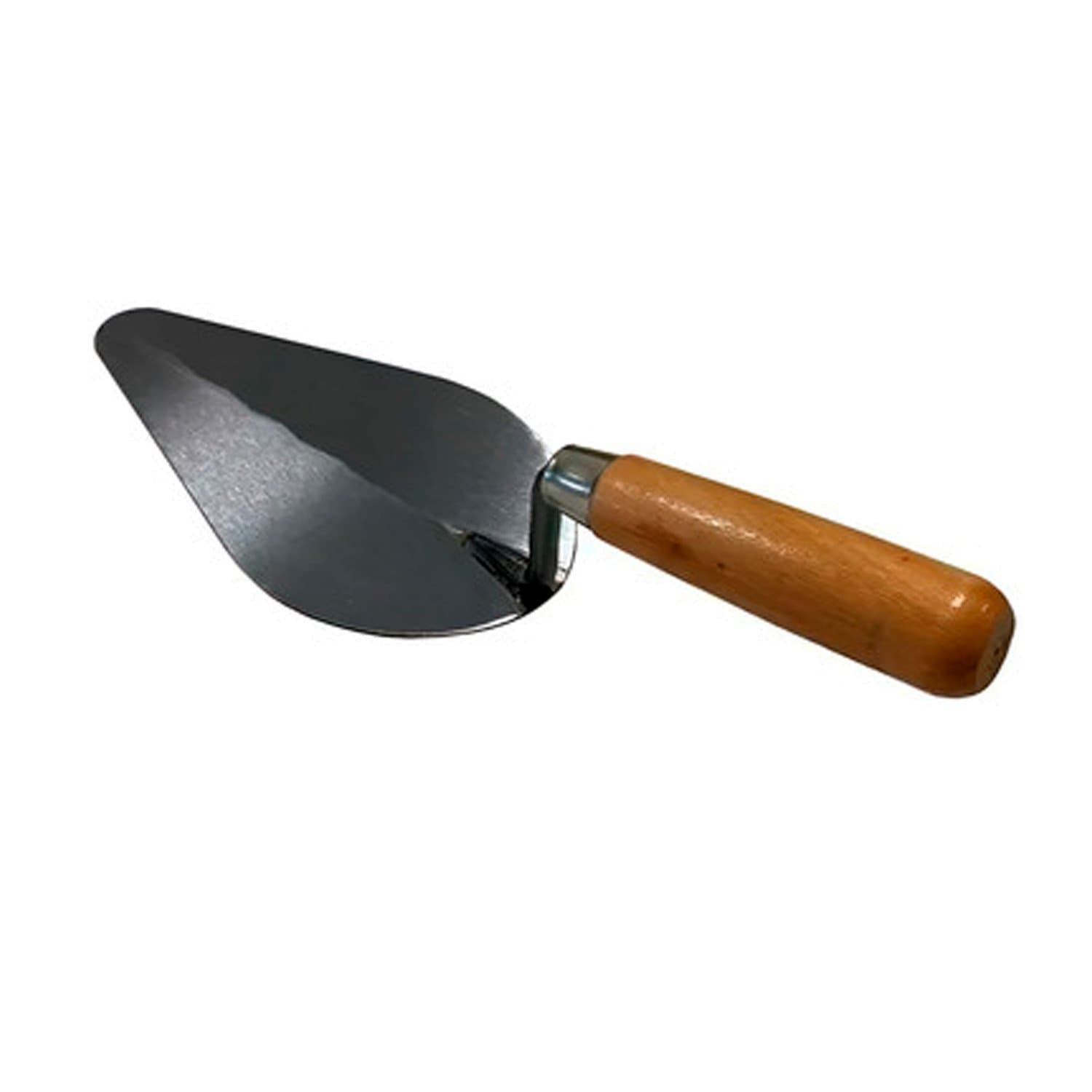 Cuchara Albañil Nro 6 Soldada Mango Madera Nacional