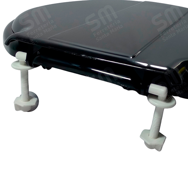 ASIENTO DERPLA NEGRO UNIVERSAL POLIPROPILENO - Imagen 4