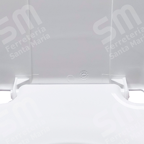 ASIENTO DERPLA BLANCO UNIVERSAL POLIPROPILENO - Imagen 3