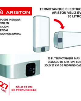 TERMOTANQUE ELECTRICO ARISTON VELIS EVO 80 LITROS