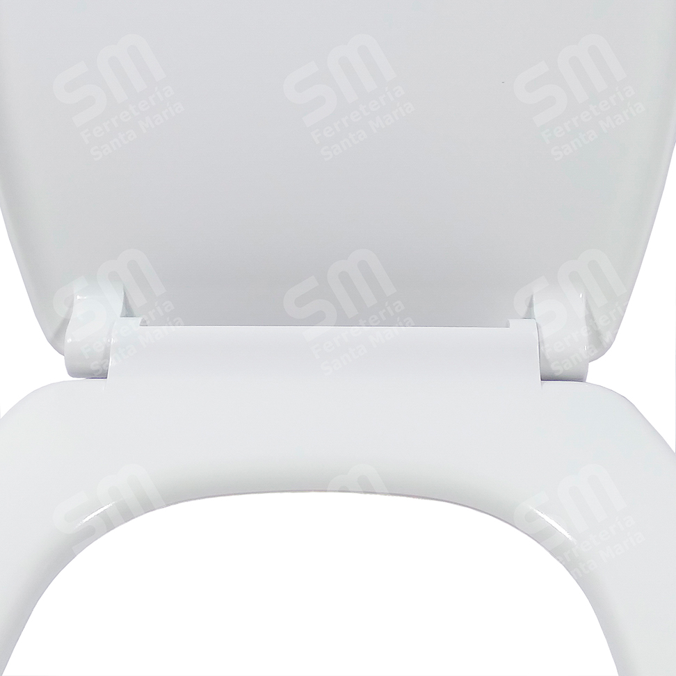 ASIENTO DERPLA PI BLANCO CIERRE SUAVE PARA INODORO PILAR - Imagen 3
