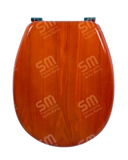 ASIENTO DERPLA PI ENCHAPADO EN MADERA NATURAL PARA INODORO PILAR