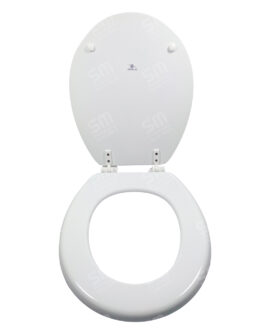 ASIENTO DERPLA BLANCO H. NYLON PARA INODORO ONIX