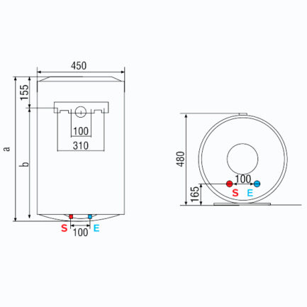 TERMOTANQUE ELECTRICO ARISTON PRO R 80 LITROS - Imagen 7