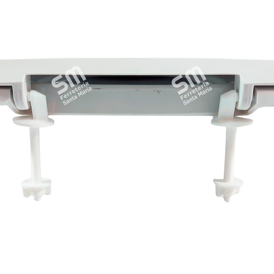 ASIENTO ARIEL 509 BLANCO PARA INODORO MONACO - Imagen 4