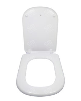 ASIENTO DERPLA BA BLANCO CIERRE SUAVE PARA INODORO BARI