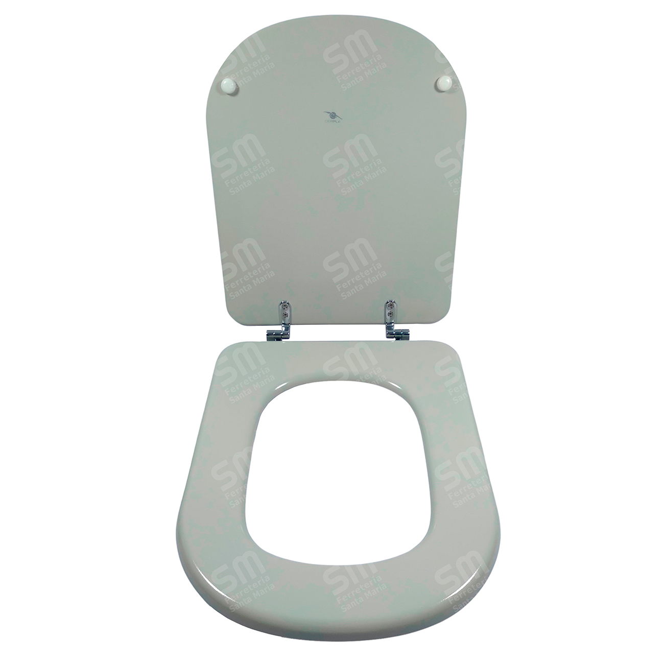 ASIENTO DERPLA BA GRIS PARA INODORO BARI