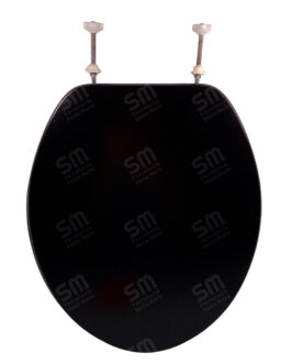 ASIENTO FADAS NEGRO MATE PARA INODORO ANDINA