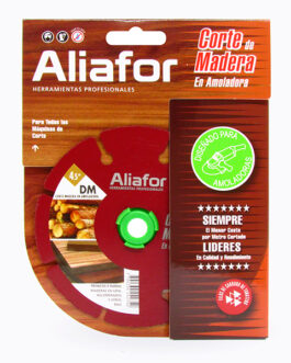 DISCO CORTE MADERA P/ AMOLADORA 115 mm ALIAFOR WOODY DM-4.5