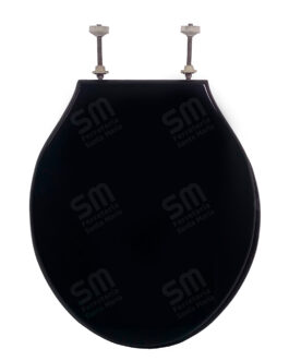 ASIENTO FADAS NEGRO PARA INODORO ESQUEL