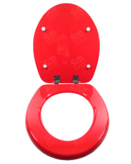 ASIENTO FADAS ROJO CORSA PARA INODORO FLORENCIA