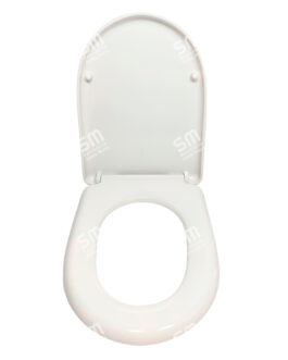 ASIENTO ARIEL BLANCO CIERRE SUAVE DESMONTABLE PARA INODORO MARINA