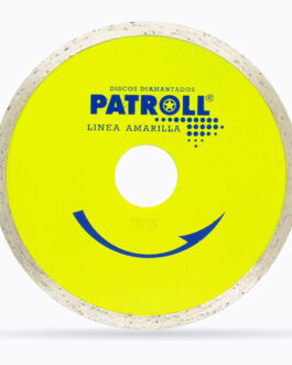 DISCO DIAMANTADO CONTINUO 115mm PATROLL AMARILLA ALIAFOR