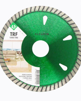 DISCO DIAMANTADO P/ PORCELANATO TURBO FINO 115 ALIAFOR TRF