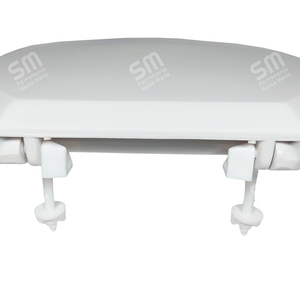 ASIENTO ARIEL 421 BLANCO PARA INODORO FLORENCIA - Imagen 4