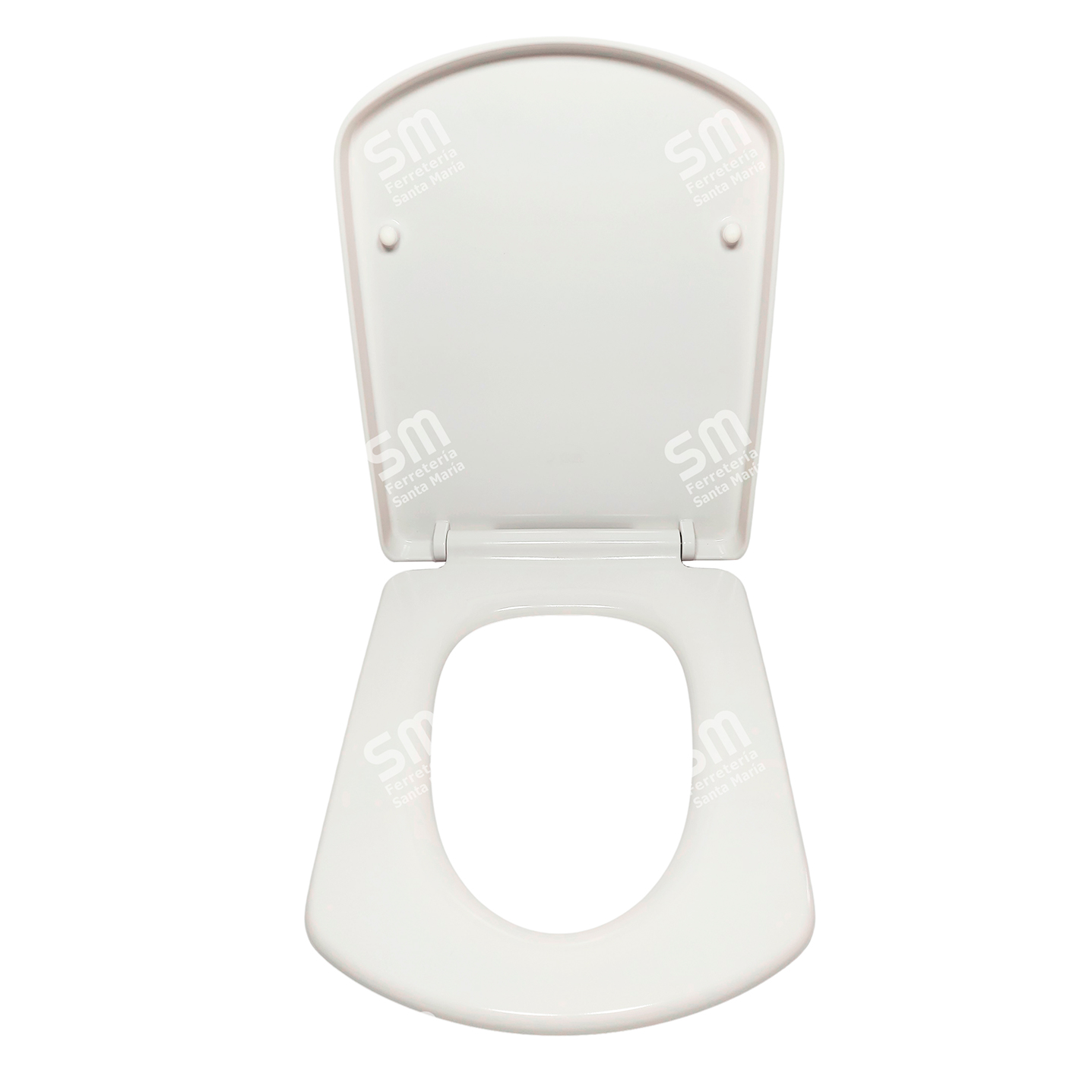 ASIENTO ARIEL BLANCO CIERRE SUAVE DESMONTABLE PARA INODORO HALL