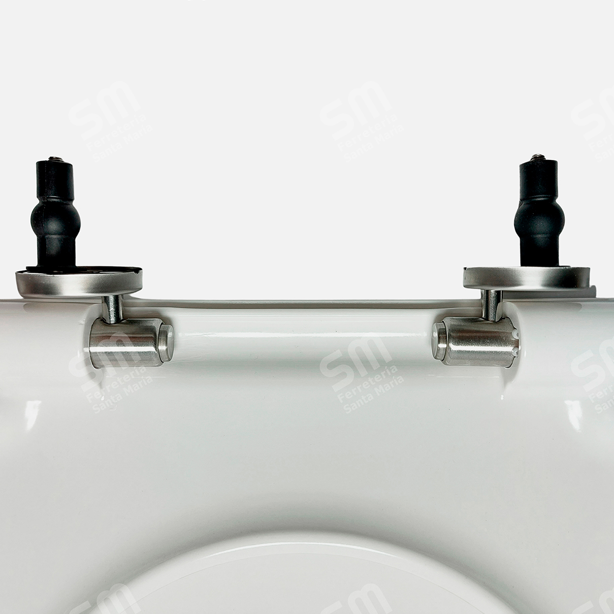 ASIENTO ARIEL BLANCO CIERRE SUAVE DESMONTABLE PARA INODORO HALL - Imagen 4