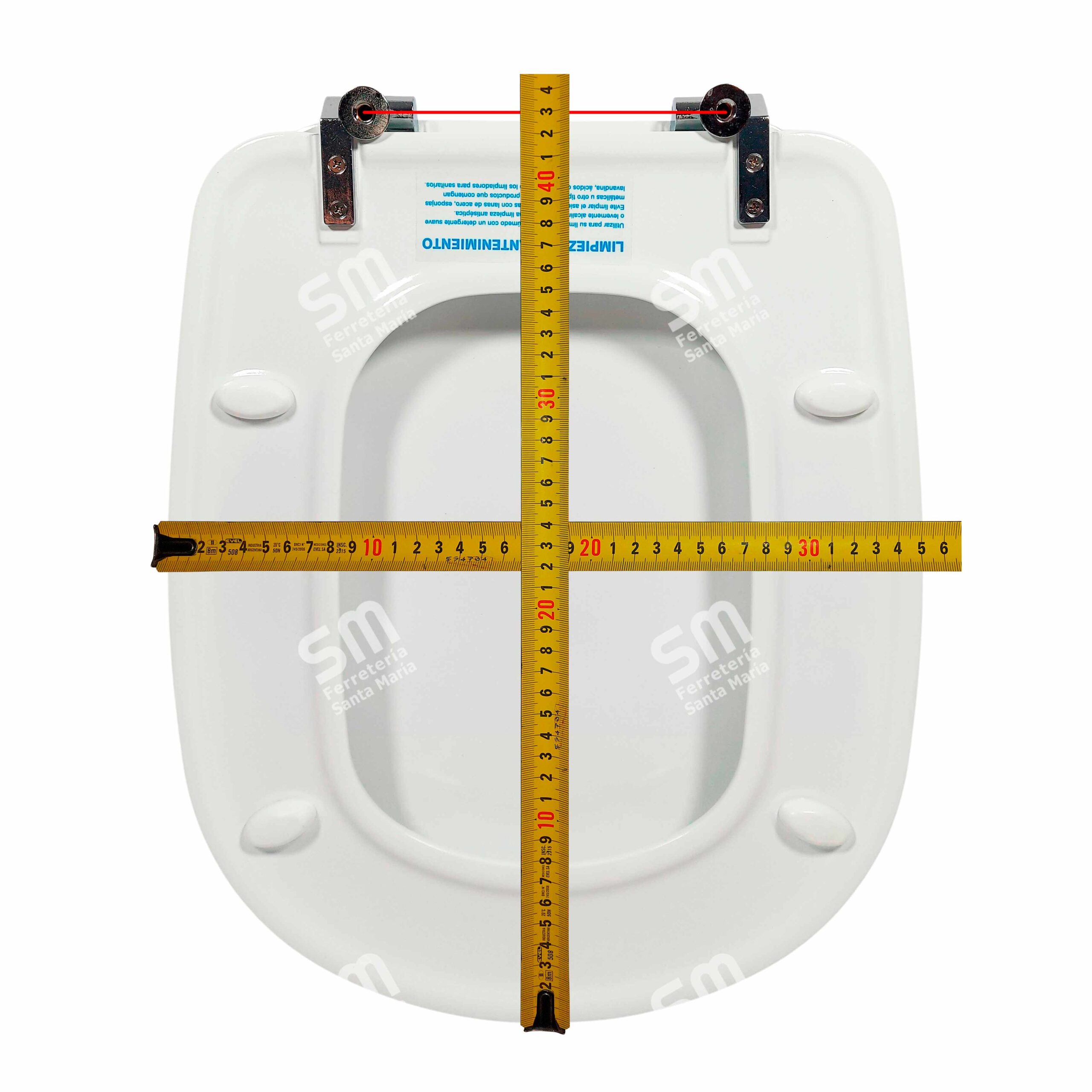 ASIENTO FERRUM TAXC BLANCO H. CROMO ADRIATICO - Imagen 5