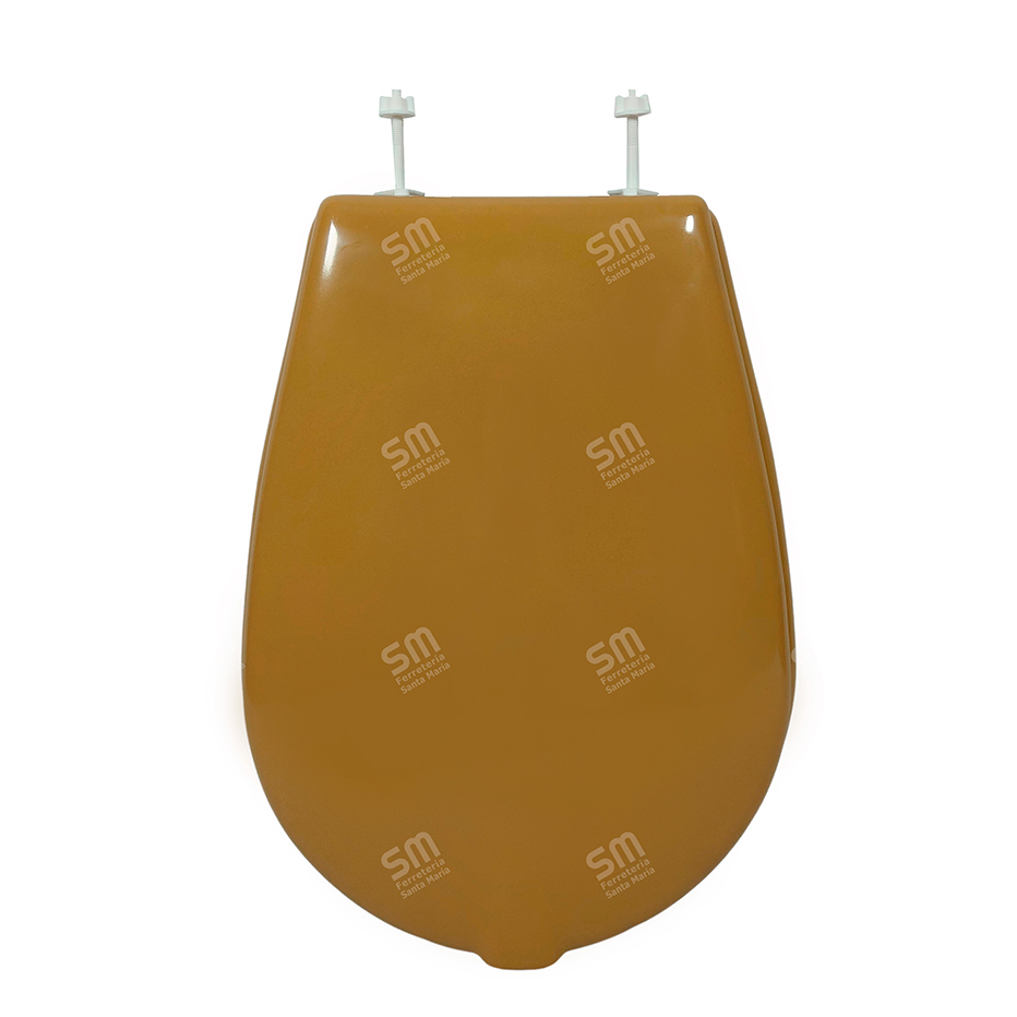 ASIENTO ARIEL 406 DORADO PARA INODORO PILAR - Imagen 2