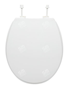 ASIENTO FERRUM TSP BLANCO POLIPROPILENO UNIVERSAL REDONDO