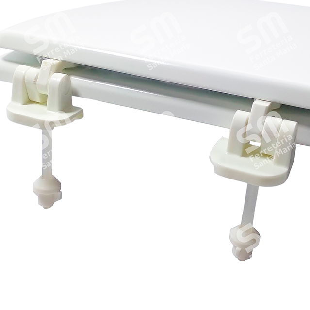 ASIENTO DERPLA JA BLANCO H. NYLON PARA INODORO JADE - Imagen 4
