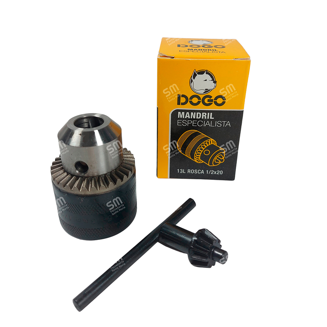 MANDRIL ESP. 13mm C/ LLAVE DOGO + ADAPTADOR SDS PLUS VENTURO - Imagen 2