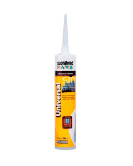 SELLADOR SILICONA UNIVERSAL TRANSPARENTE SUPRABOND X 280ml